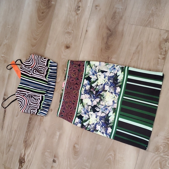 Clover Canyon Dresses & Skirts - Clover Canyon Mixed Media Pencil Skirt
